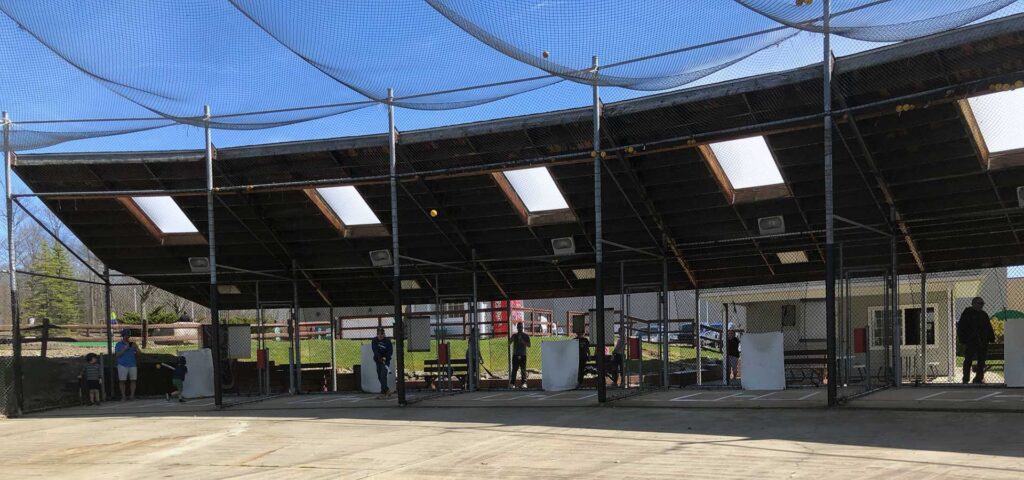 Batting Cages at The Golf Dome Chagrin Falls Ohio