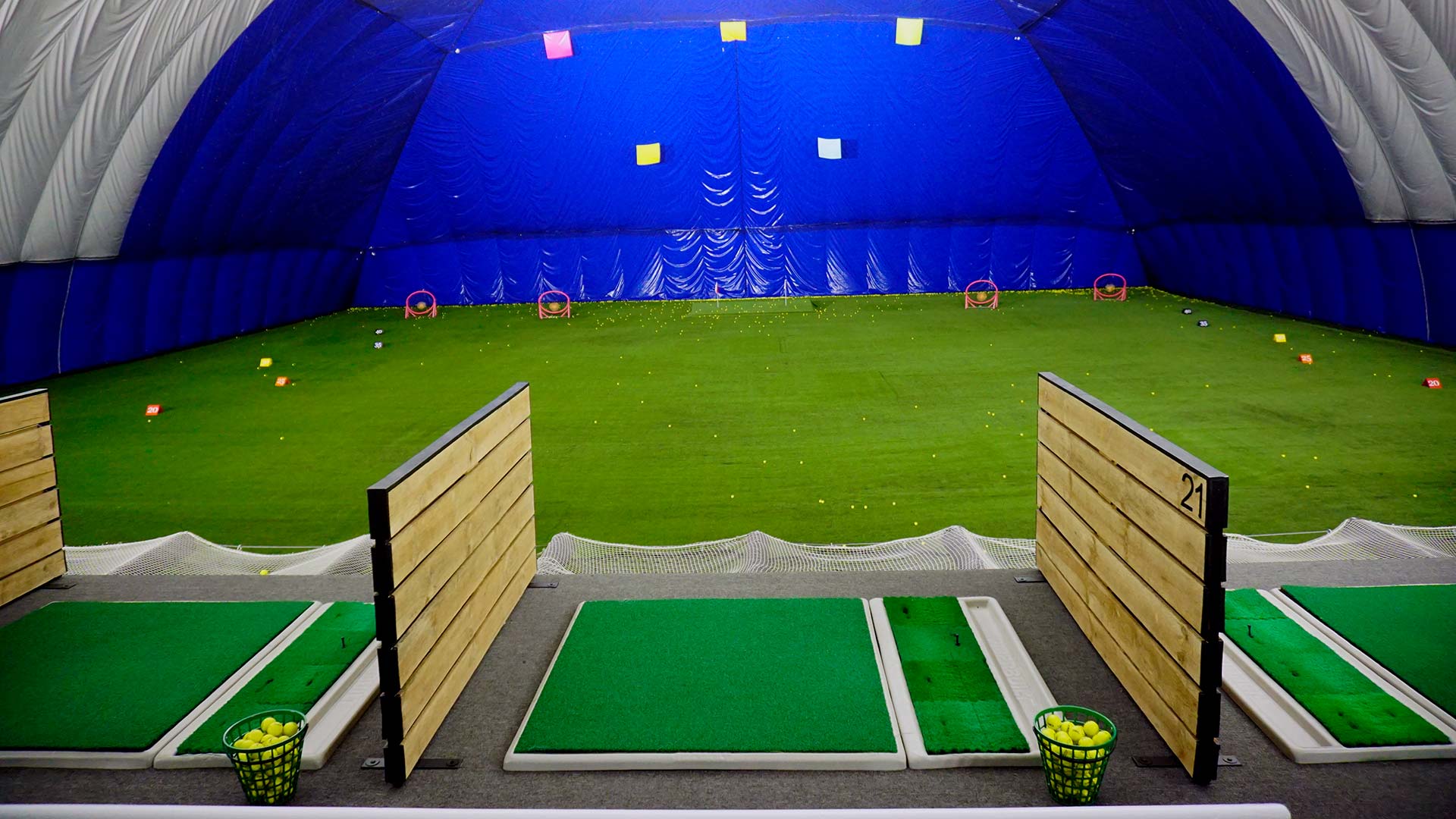 Indoor Golf Practice Center The Golf Dome   IntUpper Downrange 1920x1080 