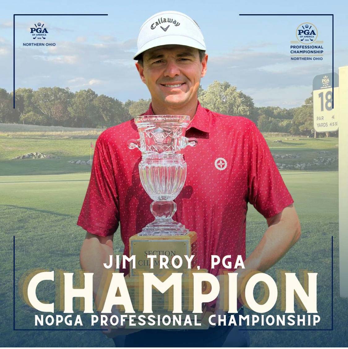 Jim Troy, 2024 NOPGA Professional Championship winner