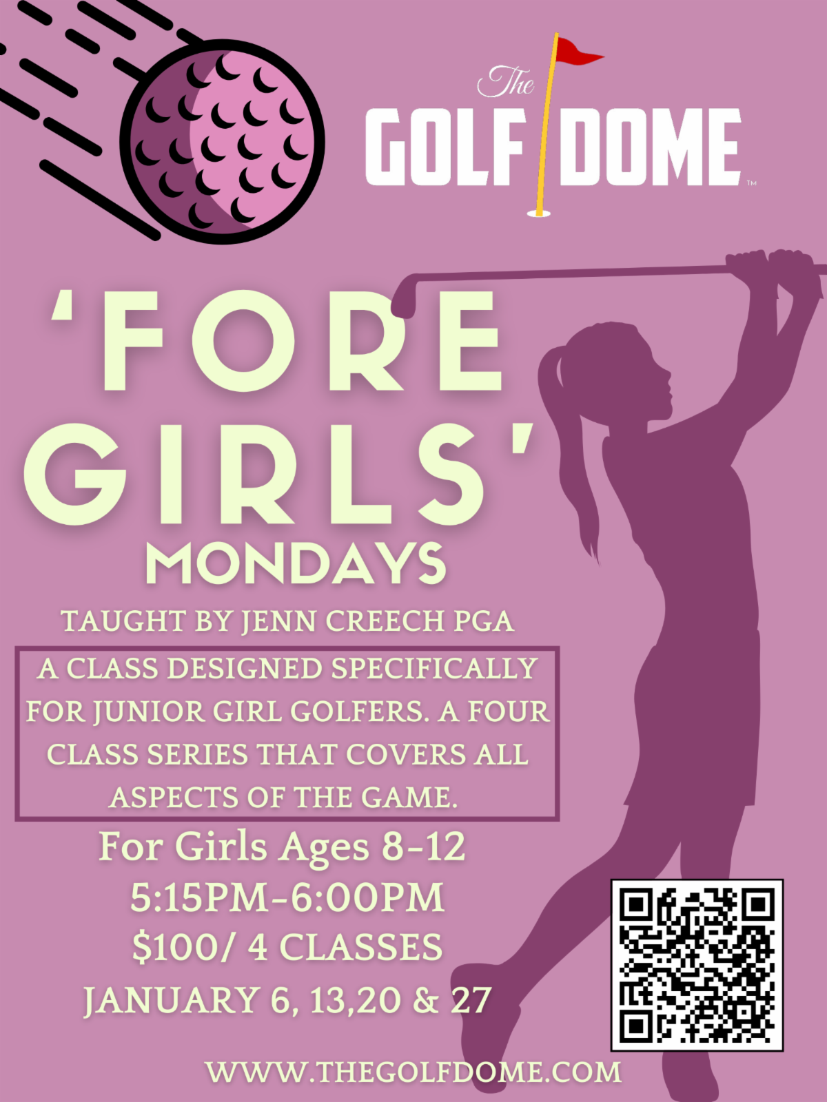 January 2025 FORE! Girls Clinic