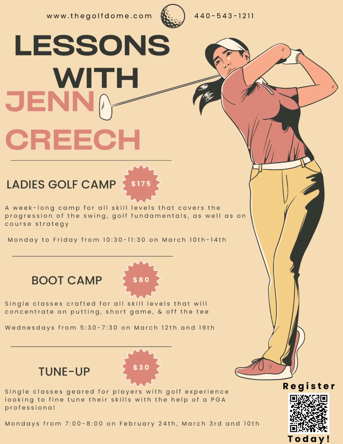 Jenn Creech Camps and Clinics