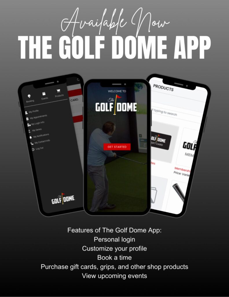 Get The Golf Dome App!